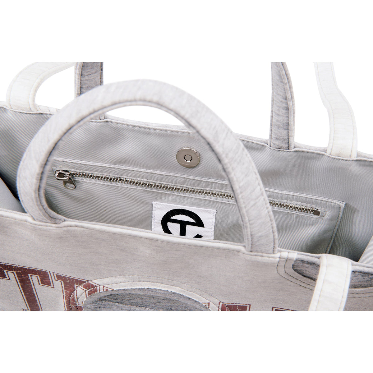 Medium Camo Shopping Bag - Heather Grey - Shopping Bags & Shoppers