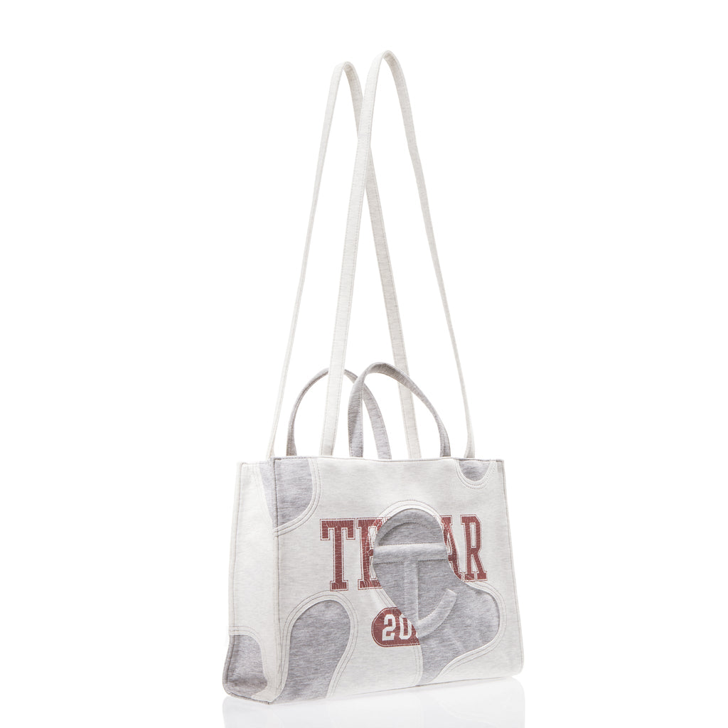Medium Camo Shopping Bag - Heather Grey - Shopping Bags & Shoppers