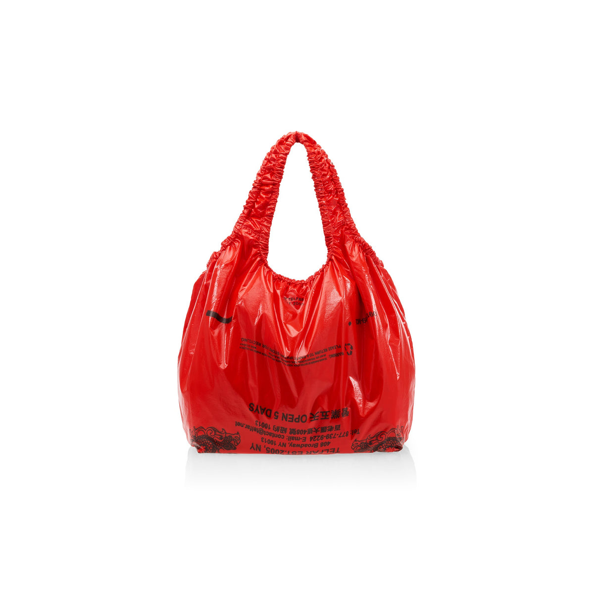 Regular Chinatown Plastic Bag - Red Haze - Plastic Bags