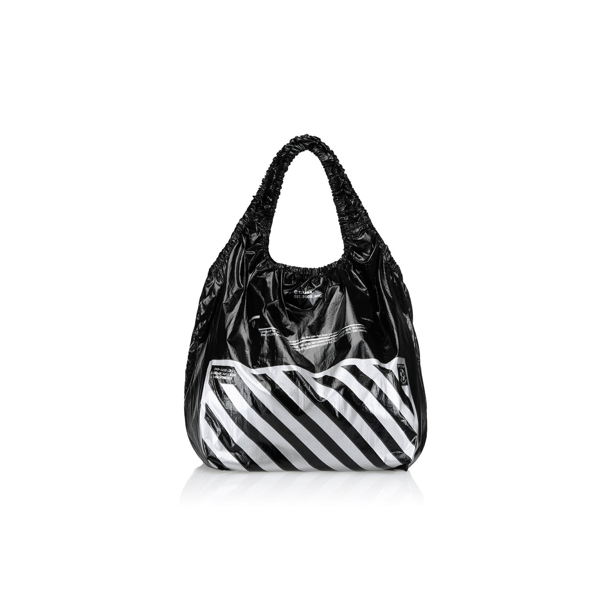Regular Liquor Store Plastic Bag - Black - Plastic Bags