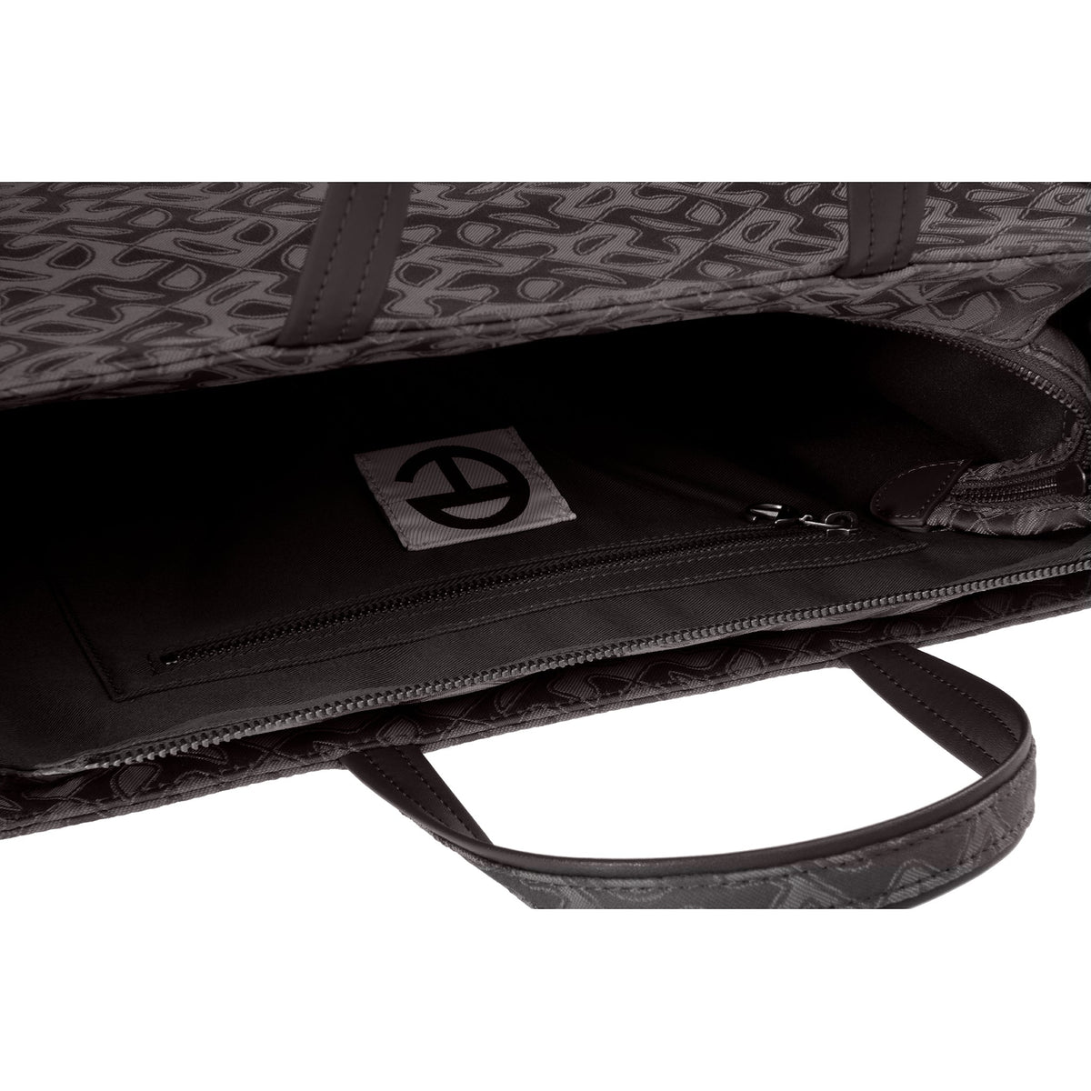 Medium Jacquard Shopper - Black Monogram - Shopping Bags & Shoppers