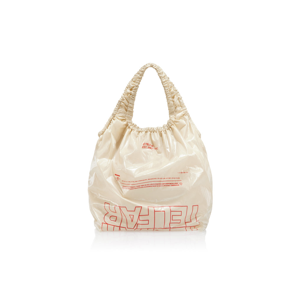 Regular Telfar Plastic Bag - Nude - Plastic Bags