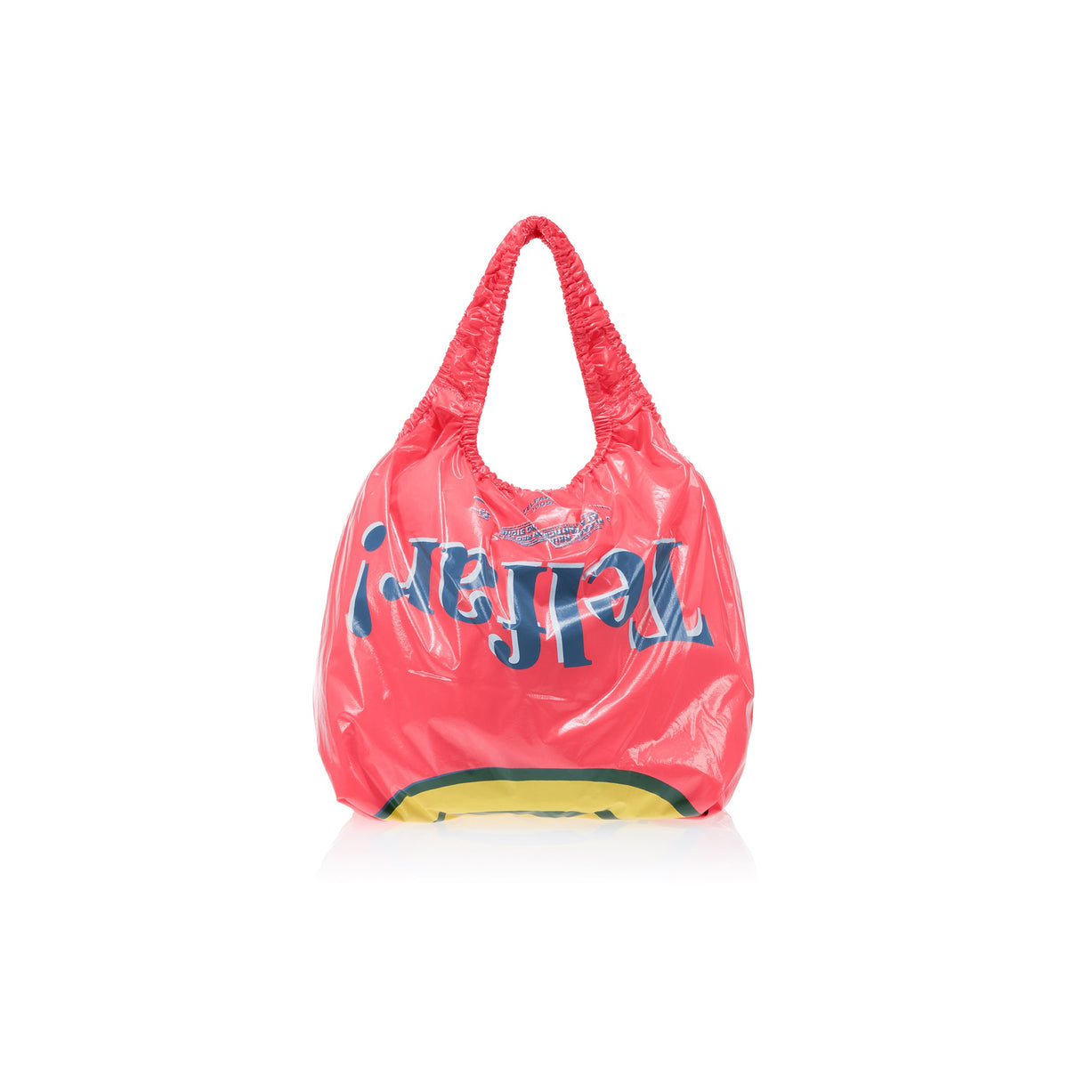 Regular Telfar Smiley Face Plastic Bag - Pink Haze - Plastic Bags
