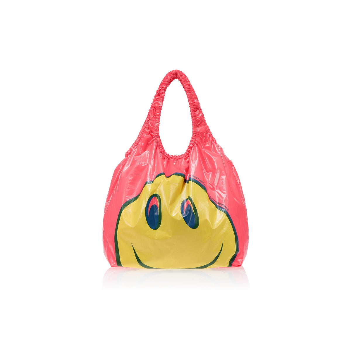 Regular Telfar Smiley Face Plastic Bag - Pink Haze - Plastic Bags