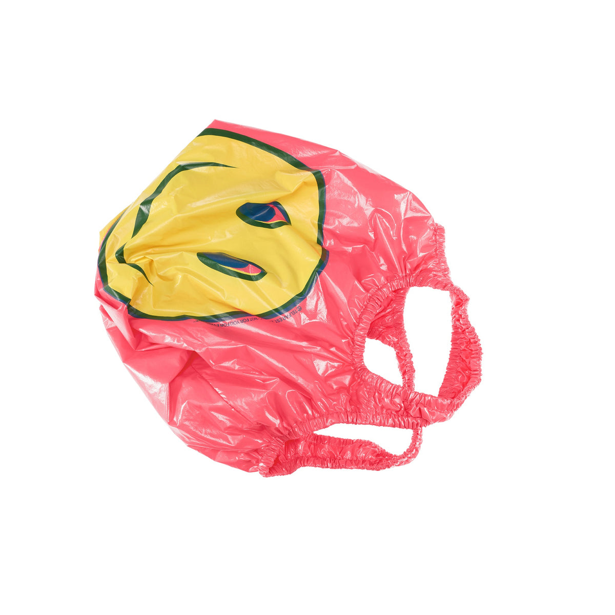 Regular Telfar Smiley Face Plastic Bag - Pink Haze - Plastic Bags