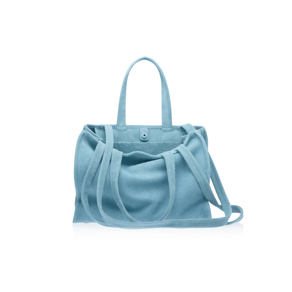 Medium Suede Carry Bag - Cloud - Carry Bags