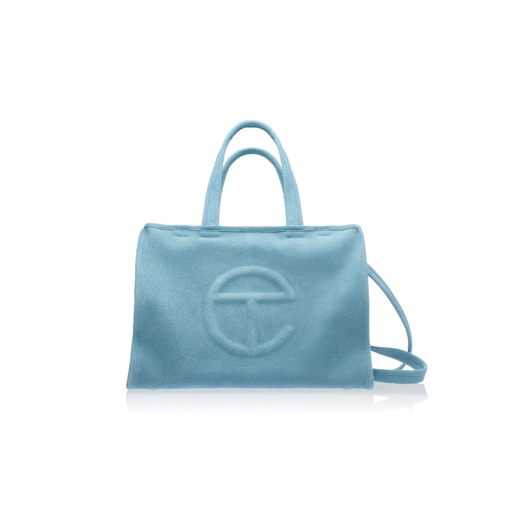 Medium Suede Carry Bag - Cloud - Carry Bags