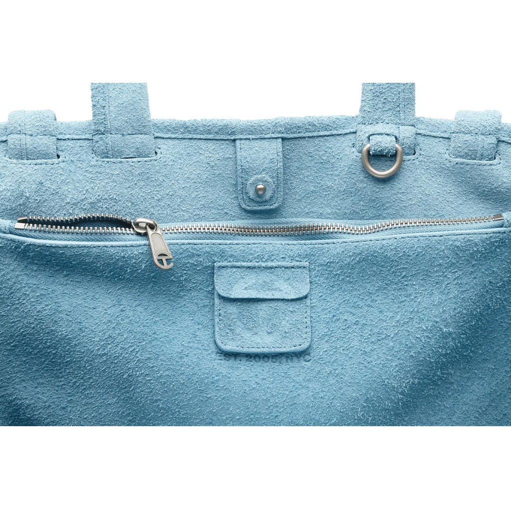Medium Suede Carry Bag - Cloud - Carry Bags
