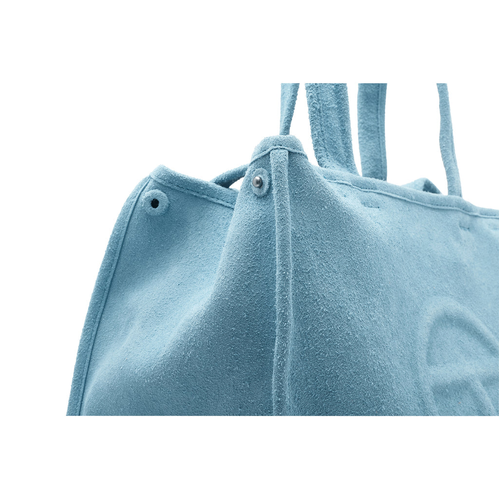 Medium Suede Carry Bag - Cloud - Carry Bags