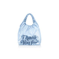 Regular Thank You Plastic Bag - Baby Blue - Plastic Bags