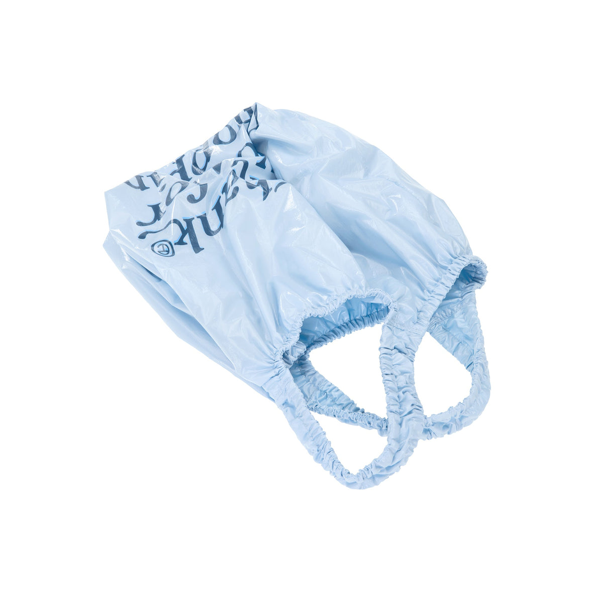 Regular Thank You Plastic Bag - Baby Blue - Plastic Bags