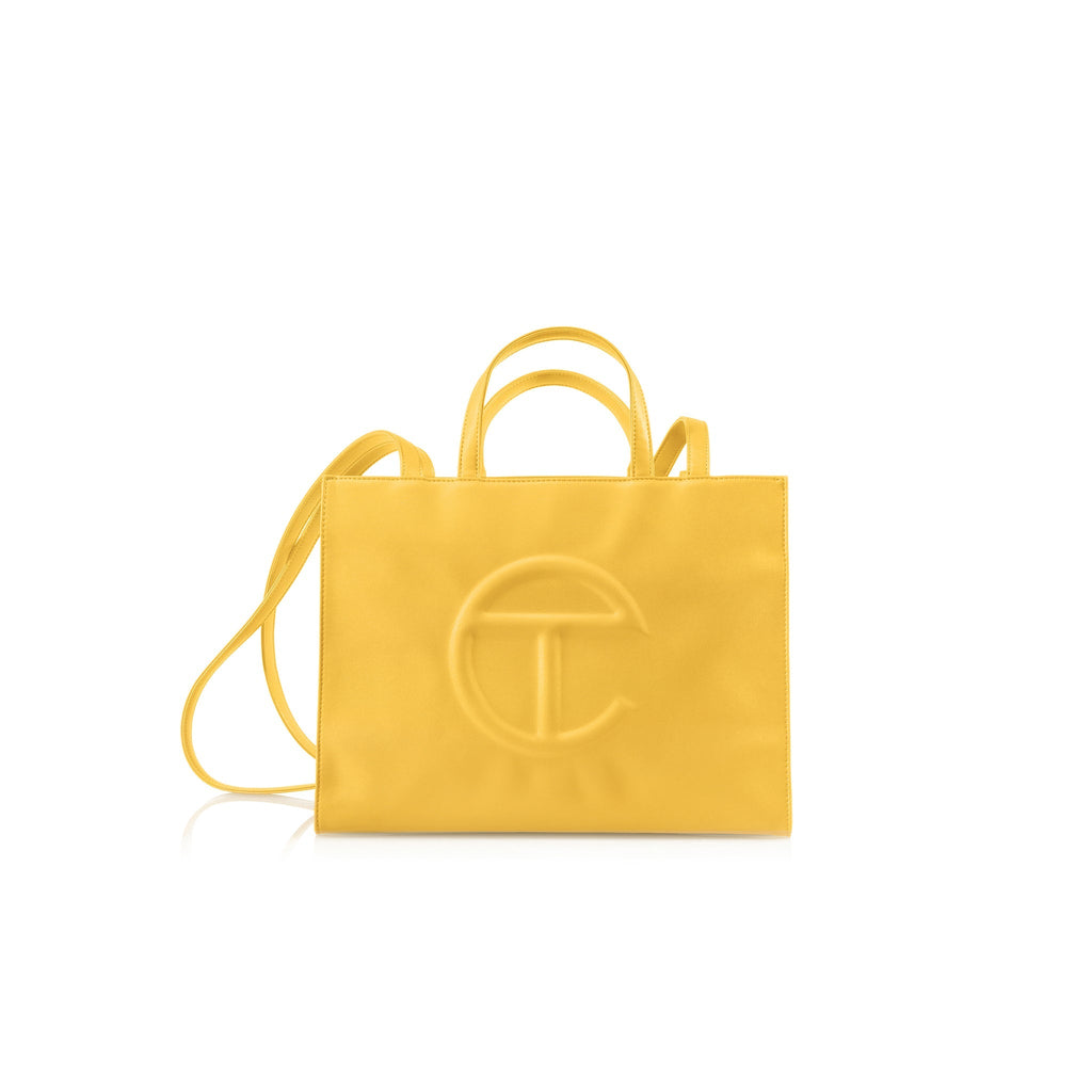 Medium Shopping Bag - Yellow - Shopping Bags & Shoppers