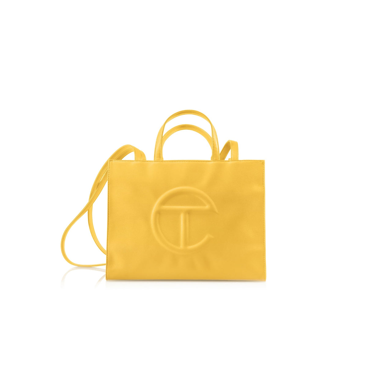 Medium Shopping Bag - Yellow - Shopping Bags & Shoppers