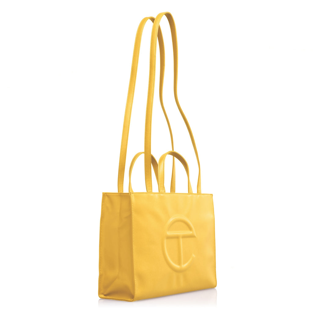 Medium Shopping Bag - Yellow - Shopping Bags & Shoppers