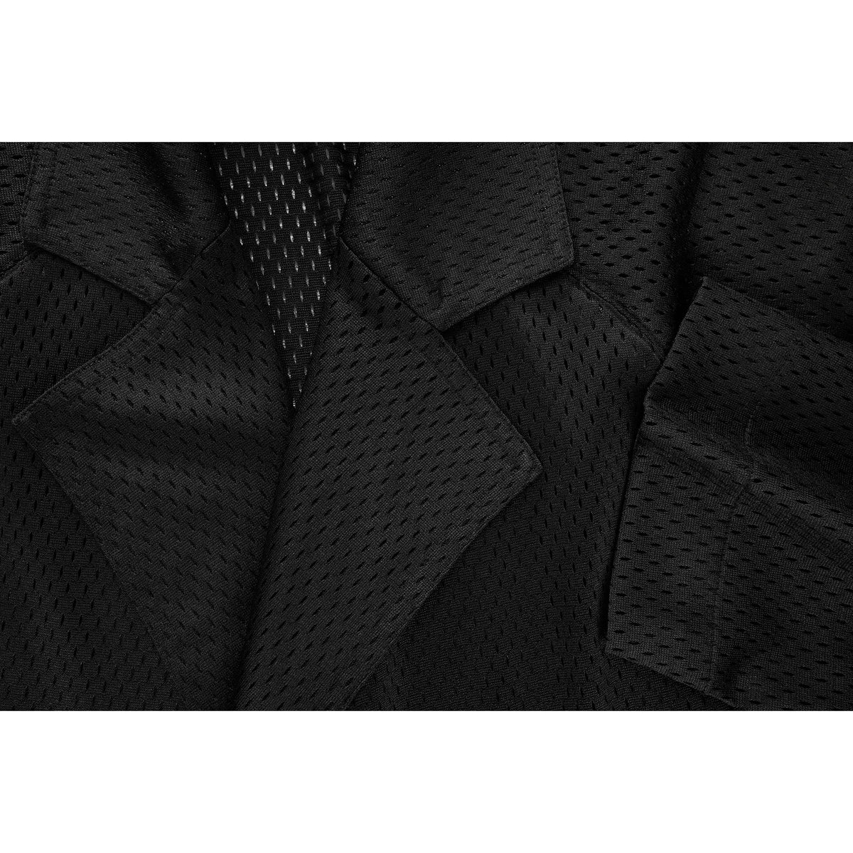 Mesh Cargo Blazer - Black - Jackets & Outerwear