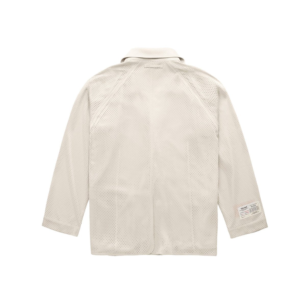 Mesh Cargo Blazer - Bone - Jackets & Outerwear