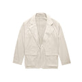 Mesh Cargo Blazer - Bone - Jackets & Outerwear
