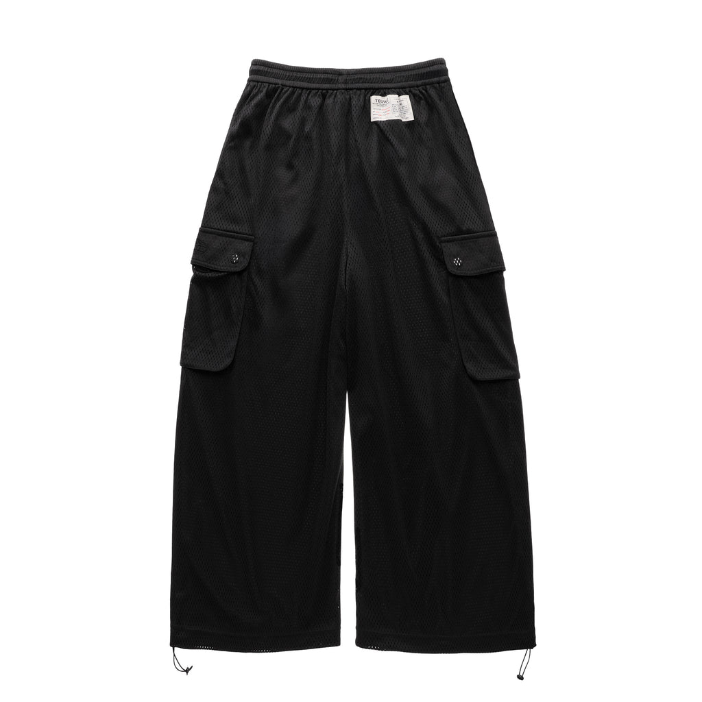 Mesh Cargo Pant - Black - Pants & Shorts