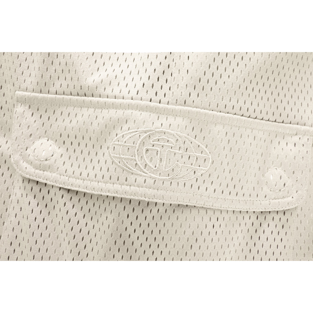 Mesh Cargo Short - Bone - Pants & Shorts
