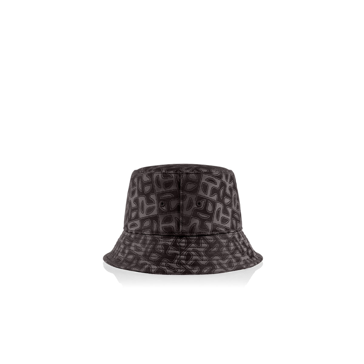 Jacquard Bucket Hat - Black Monogram - Hats & Beanies