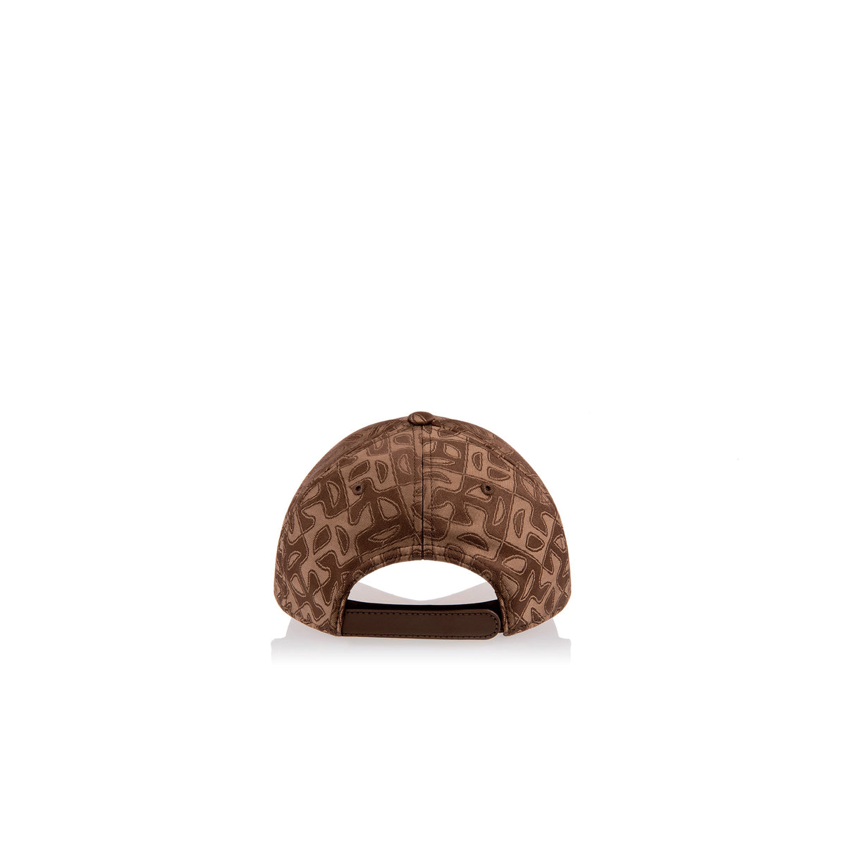 Jacquard Logo Hat - Chocolate Monogram - Hats & Beanies
