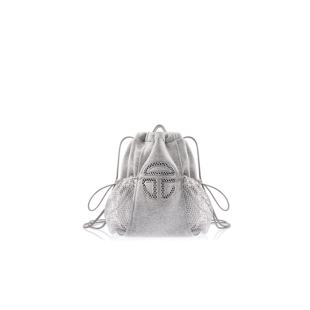 Mini String Bag - Heather Grey - String Bags