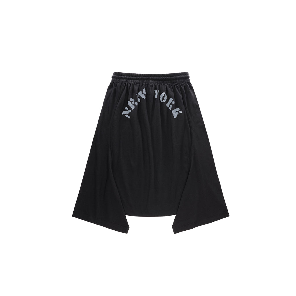 Telfar NYC Upside Down T-Shirt Short - Black - Pants & Shorts