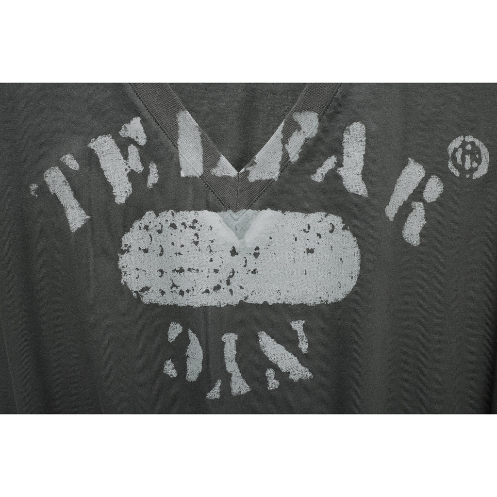 Telfar NYC V Neck T - Black - Tops & T-Shirts