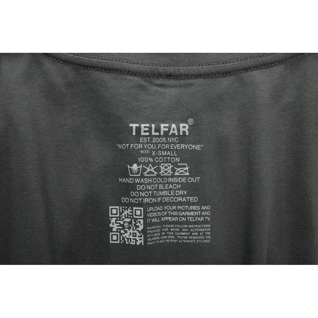 Telfar NYC V Neck T - Black - Tops & T-Shirts