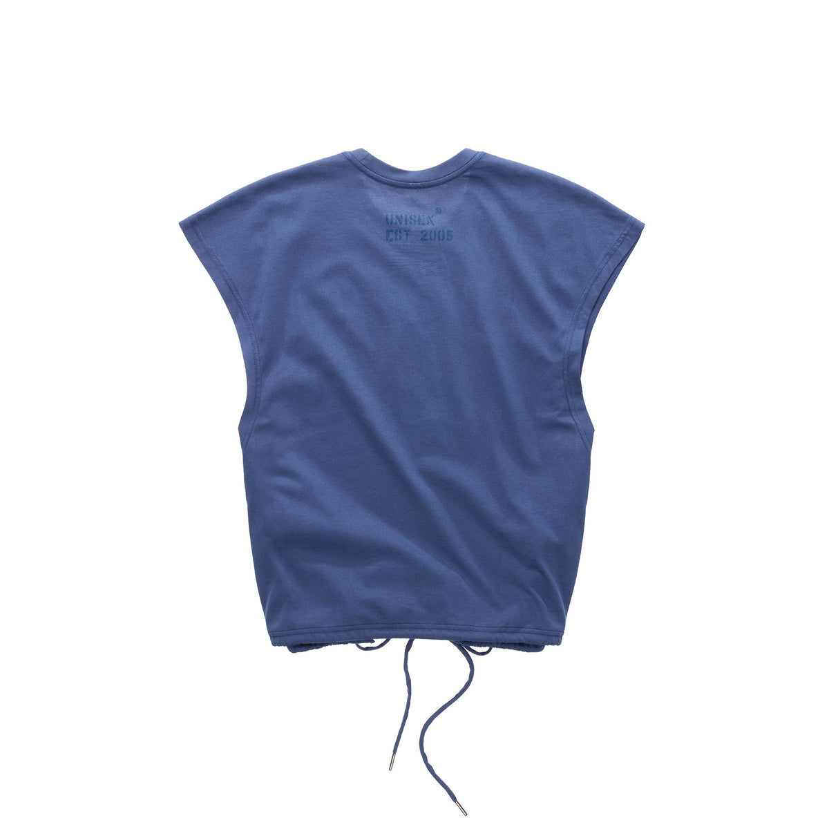 Telfar NYC Wrap Top - Navy - Tops & T-Shirts