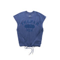 Telfar NYC Wrap Top - Navy - Tops & T-Shirts
