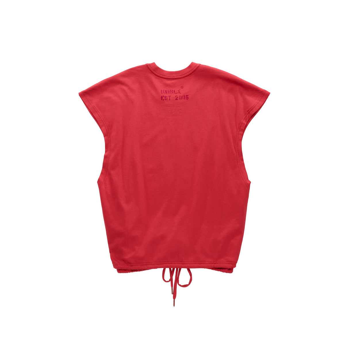 Telfar NYC Wrap Top - Washed Red - Tops & T-Shirts