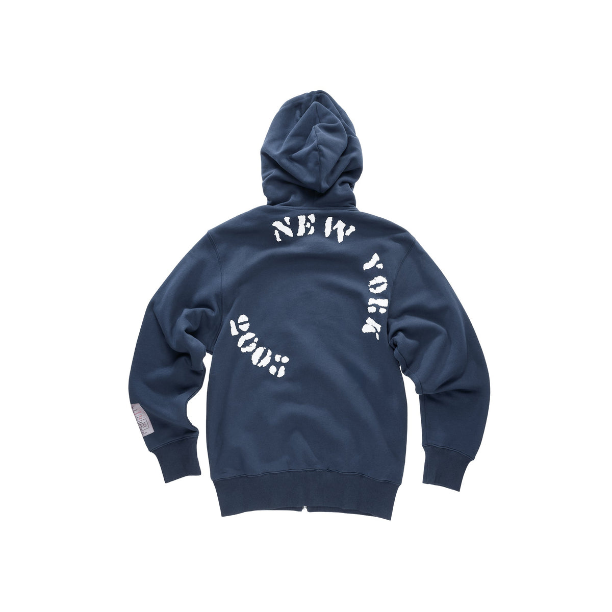 Telfar NYC Zip Up Hoodie - Navy - Sweaters & Hoodies