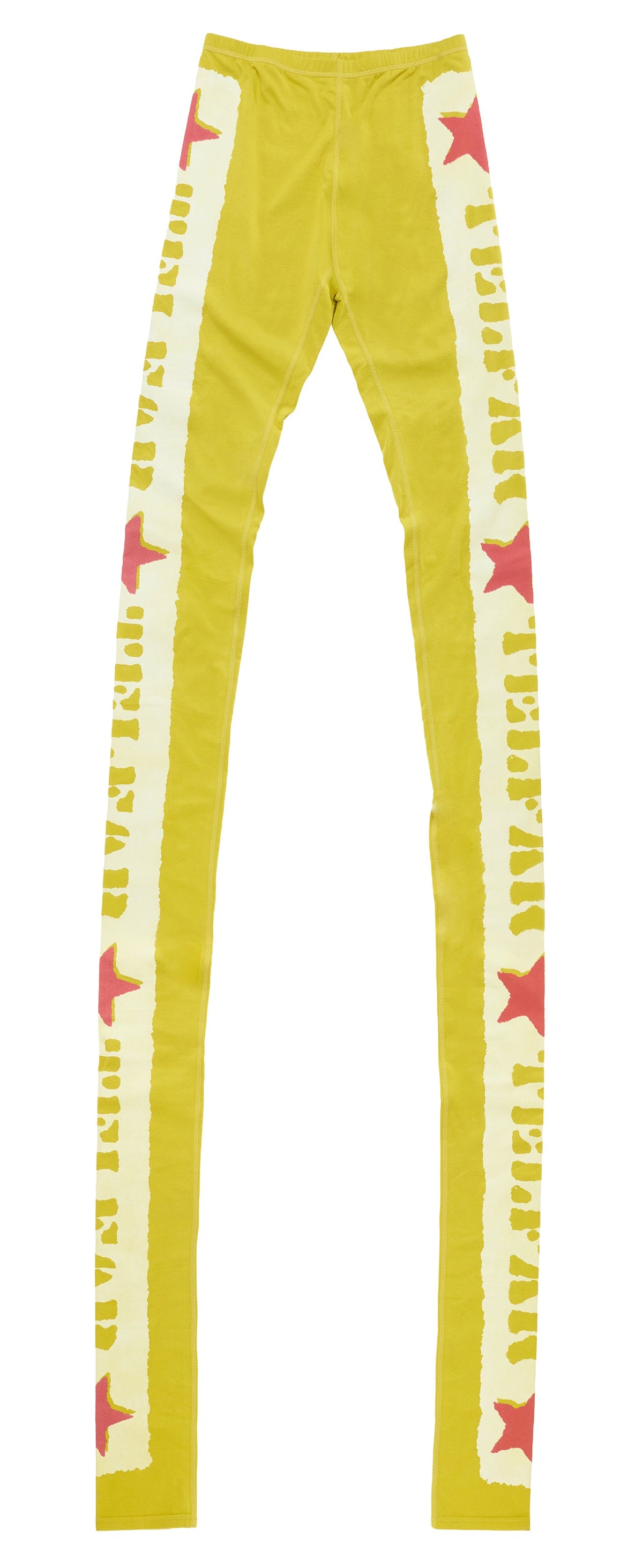 Off-set Star Scrunched Legging - Snake Eyes - Pants & Shorts