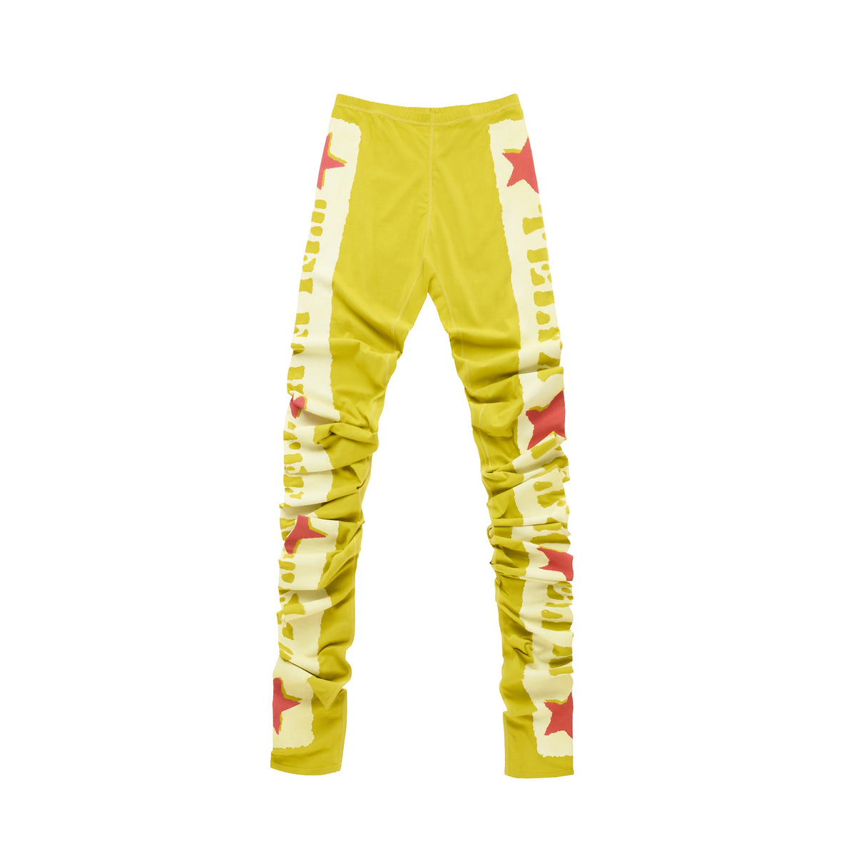 Off-set Star Scrunched Legging - Snake Eyes - Pants & Shorts