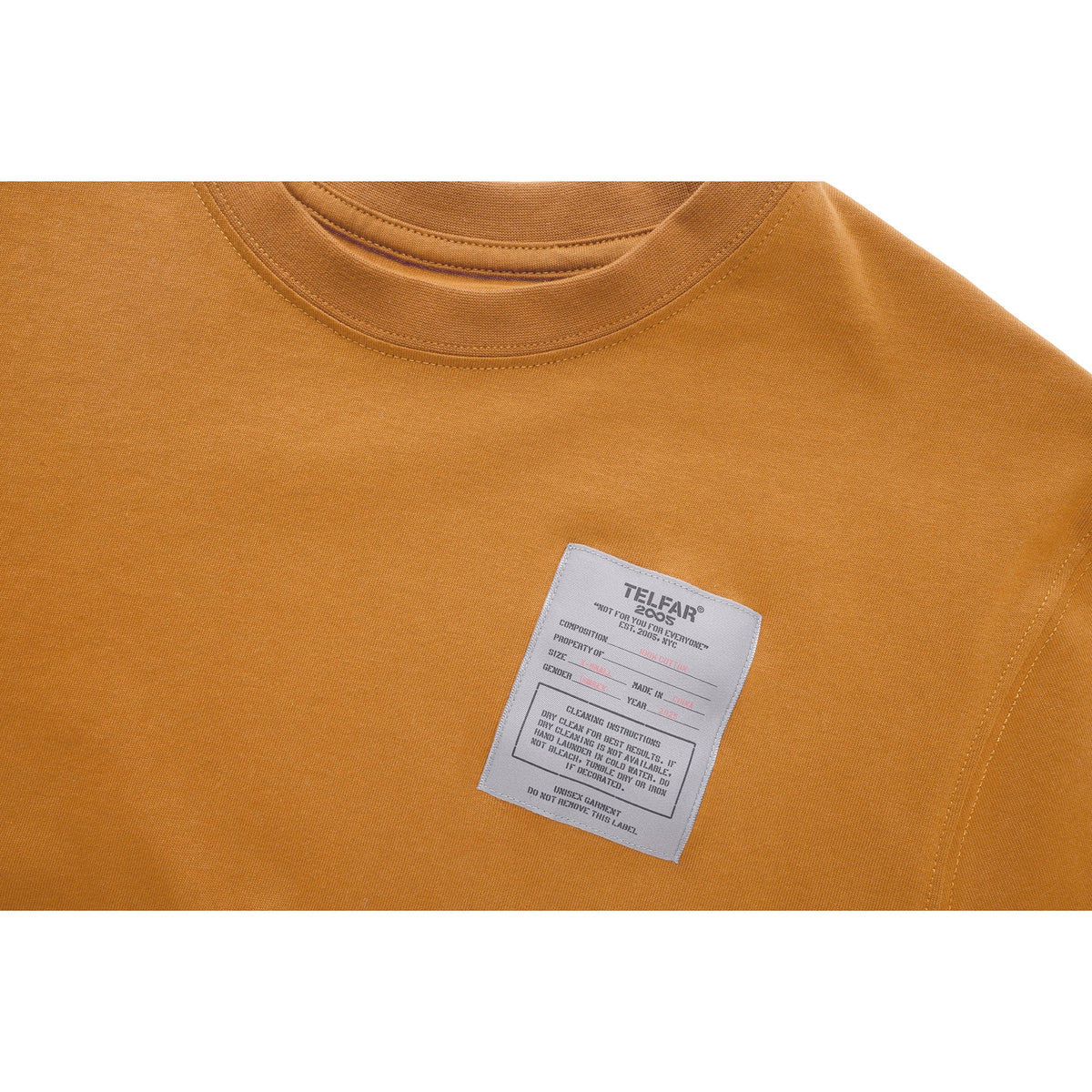 Patch Basic T - Brown - Tops & T-Shirts