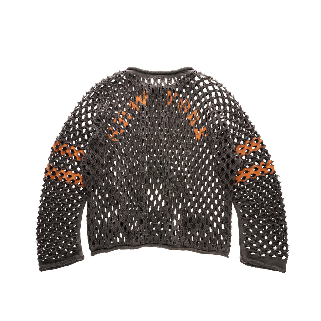 Perforated Hockey Sweater - Grey - Sweaters & Hoodies