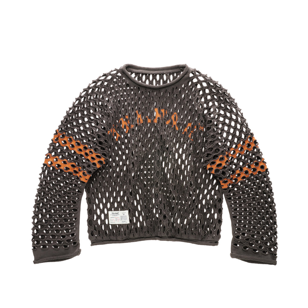 Perforated Hockey Sweater - Grey - Sweaters & Hoodies