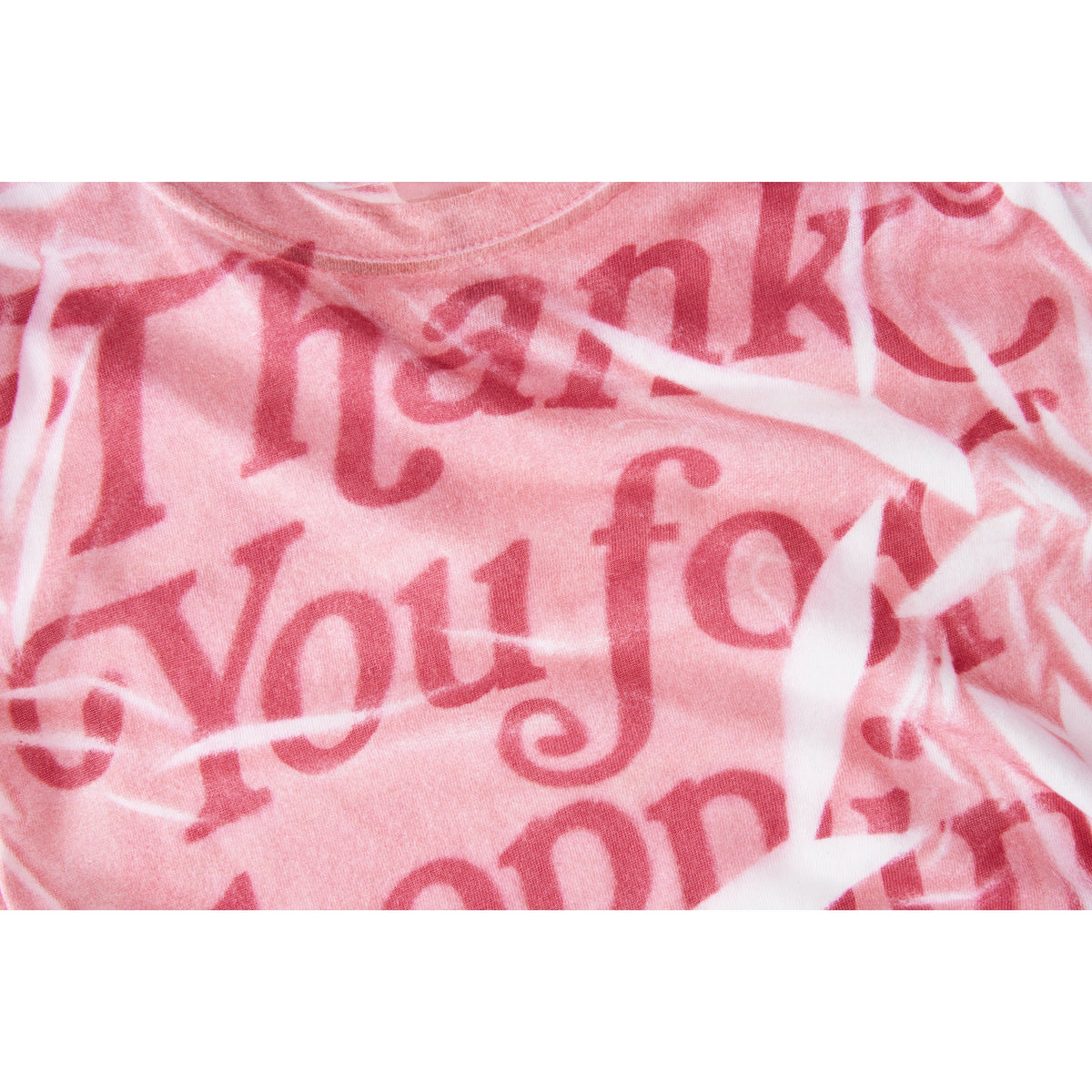 Thank You Baby T - Pink - Plastic Bags