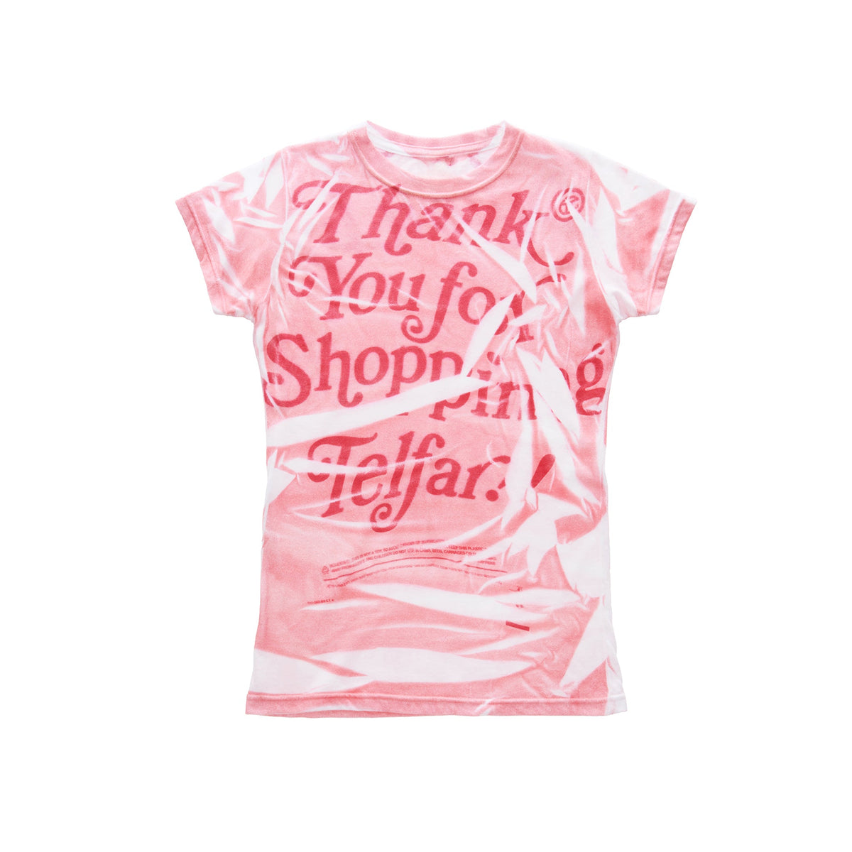 Thank You Baby T - Pink - Plastic Bags