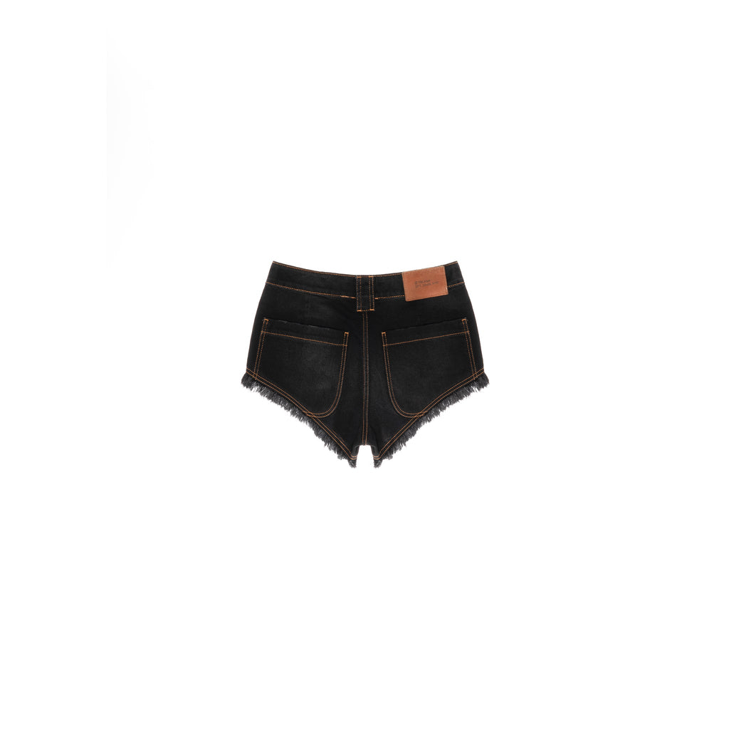 Poom Poom Jean Short - Black - Pants & Shorts