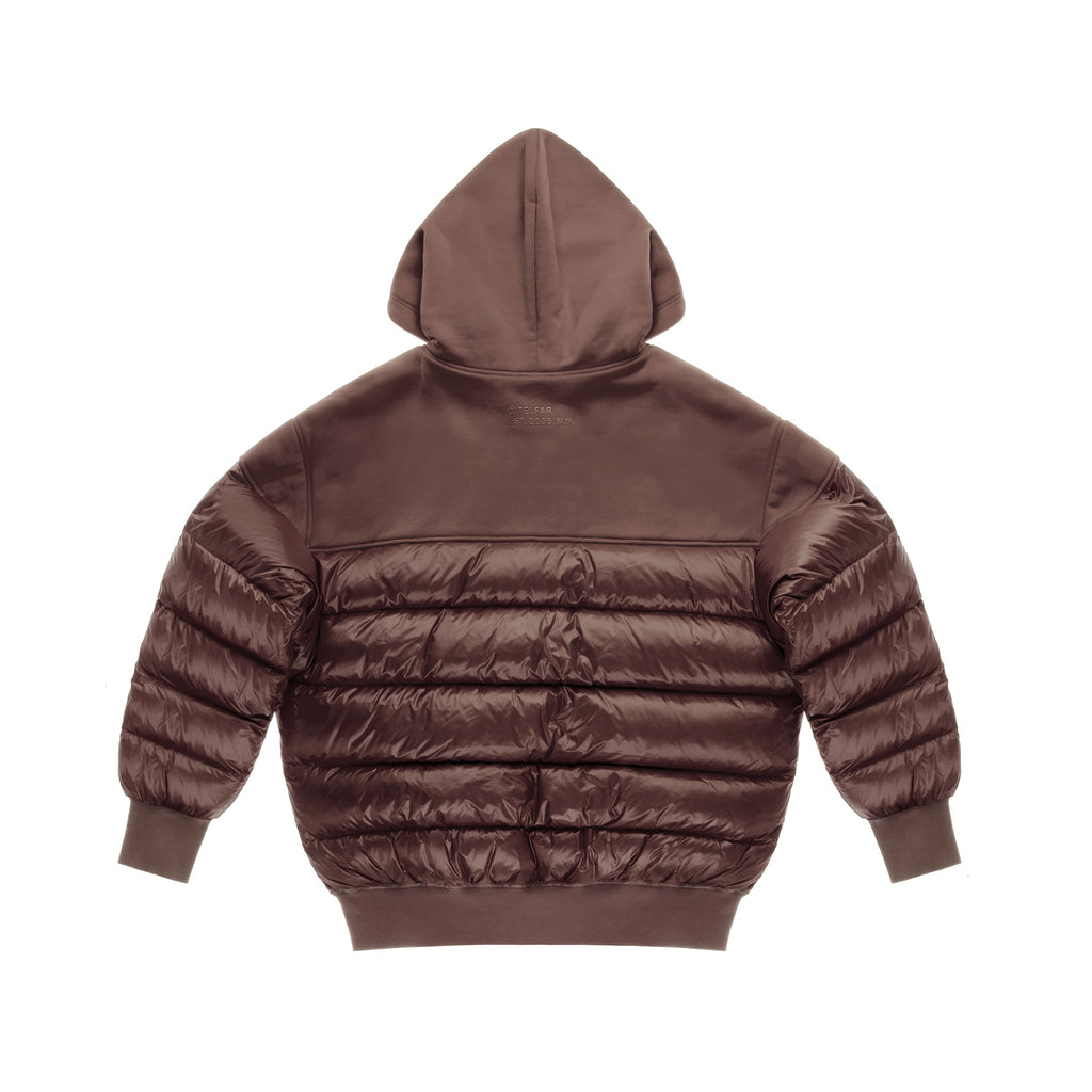Puff Hoodie - Chocolate - Sweaters & Hoodies