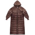 Puff Hoodie Coat - Chocolate - Sweaters & Hoodies