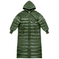 Puff Hoodie Coat - Green - Sweaters & Hoodies