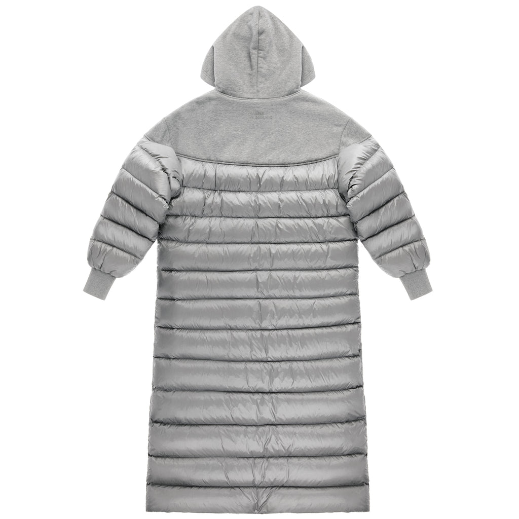 Puff Hoodie Coat - Grey - Sweaters & Hoodies