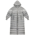 Puff Hoodie Coat - Grey - Sweaters & Hoodies
