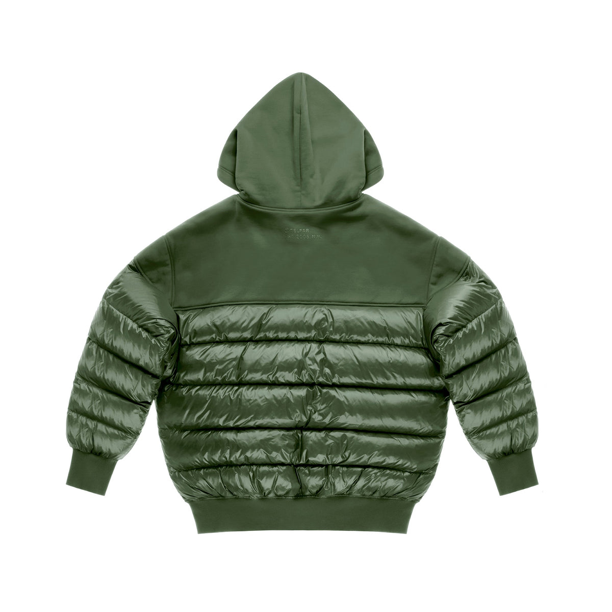 Puff Hoodie - Green - Sweaters & Hoodies