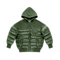 Puff Hoodie - Green - Sweaters & Hoodies