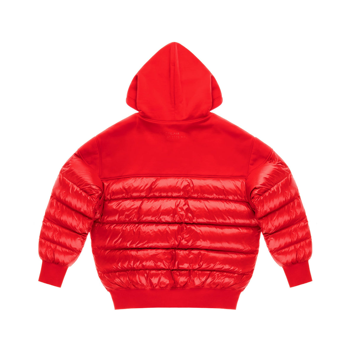 Puff Hoodie - Red - Sweaters & Hoodies