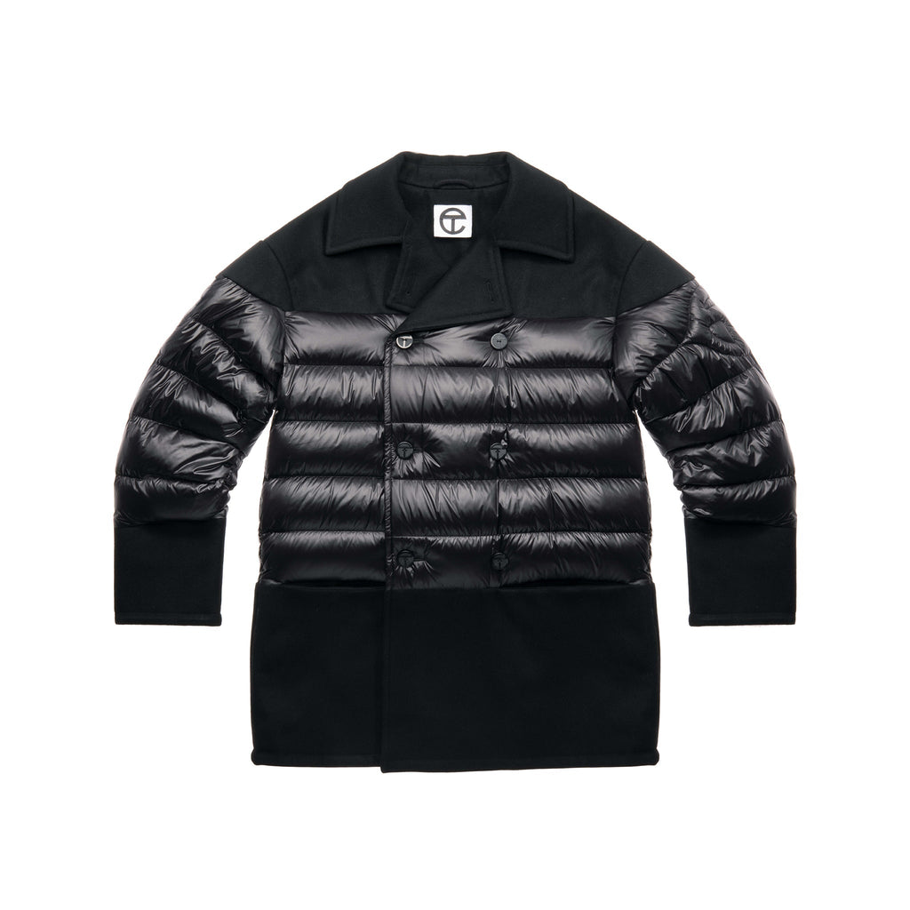 Puff Peacoat - Black - Tops & T-Shirts